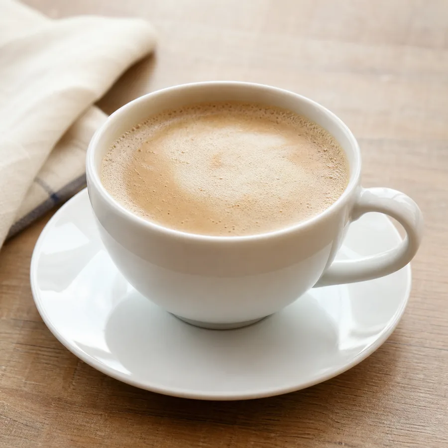 Foto von Milchkaffee