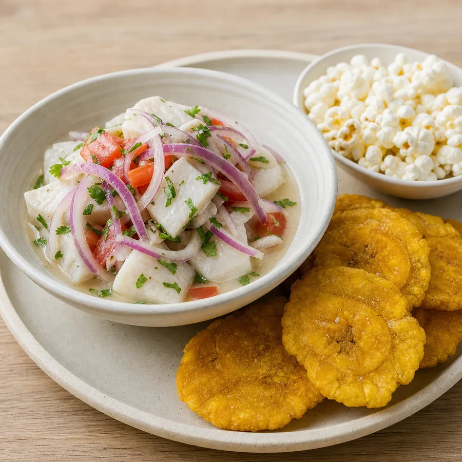 Foto von Fisch-Ceviche