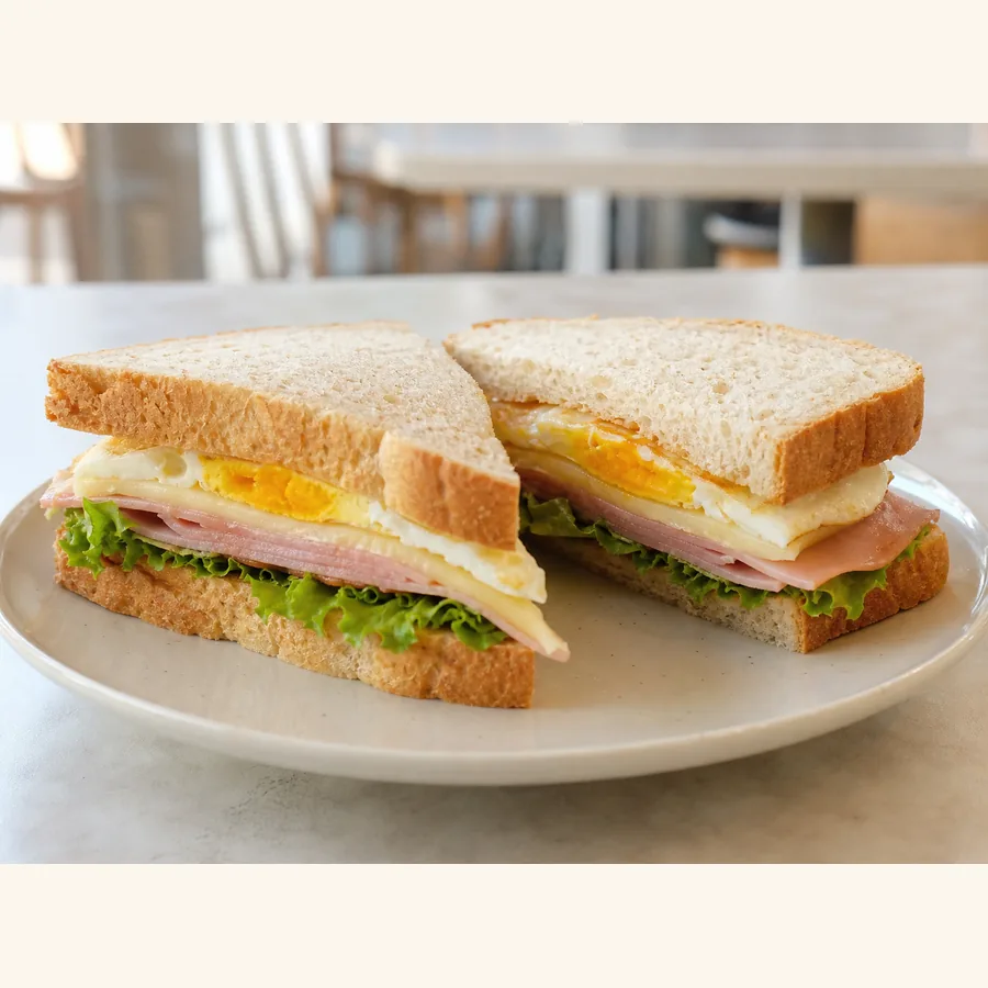 Foto von Kaltes Sandwich